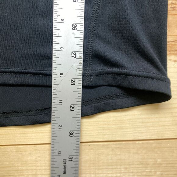 Spyder Shirt Medium Black Performance 1/4 Zip Pullover Long Sleeve Ski Skiing - Picture 8 of 11